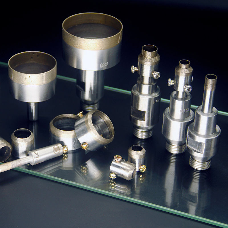 Original und 100% neues Glas-Diamantbohrzeug mit Spülmaschine Fabrikpreis kundenspezifisch