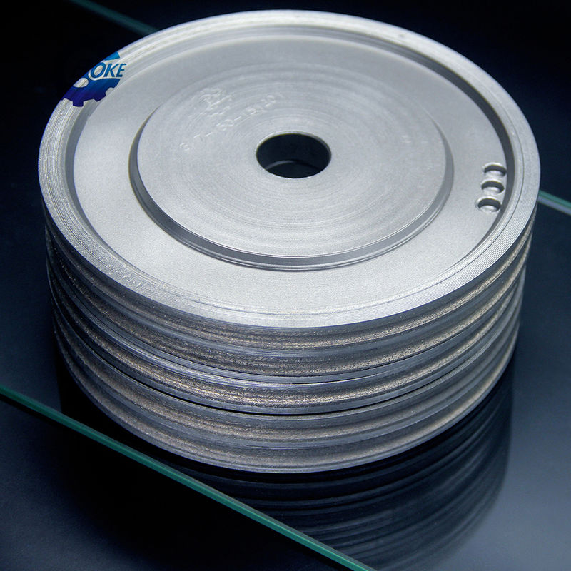 35 mm Dicke Glaspolierrad für glattes Polieren 40 mm Lochdurchmesser 10S60 Grit