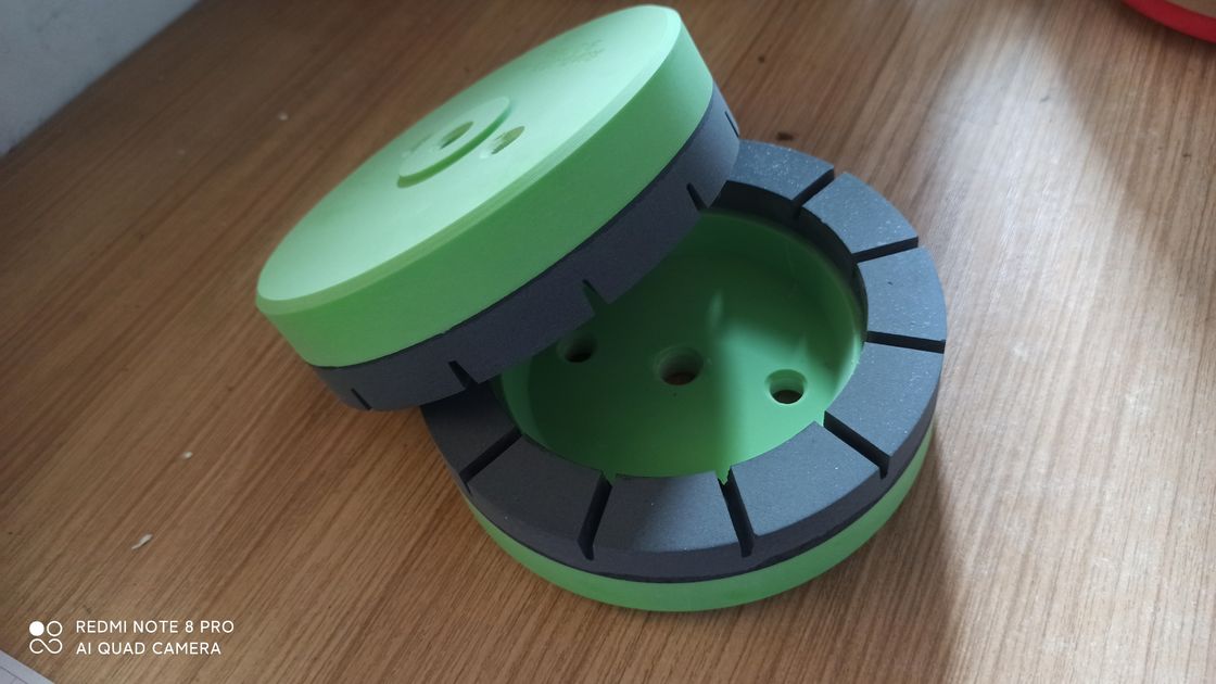 Härte 100/130/150/175mm Harzrad Doppelkante Maschine Schärfe 12/22/50mm Innenloch