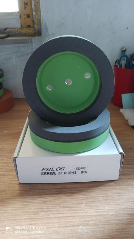150 mm dünnes Glasharz-Schleifrad / dünnes Glas verwendetes Harzrad für Doppelkante-Maschine